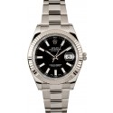 Rolex Datejust 116334 Black Index Dial WE02740