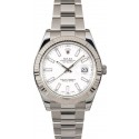 Rolex Datejust 116334 White Luminescent Dial WE03402