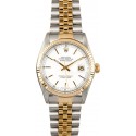 Rolex Datejust 16013 White Index Dial WE00604