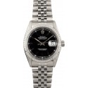 Rolex Datejust 16030 Black Index Dial WE04231