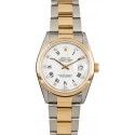 Rolex Datejust 16203 White Roman Diamond Dial WE03695