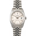 Rolex Datejust 16220 Silver Tapestry Index Dial WE04051