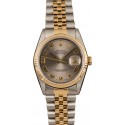 Rolex Datejust 16233 Two Tone with Rhodium Dial WE02288