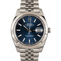 Rolex Datejust 41 Ref 126334 Steel Jubilee Blue Dial WE03227