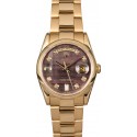 Rolex Day-Date 118208 Black Mother of Pearl Diamond Dial WE02584