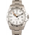 Rolex Explorer II 216570 White Dial 100% Authentic WE04019