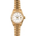 Rolex Ladies Datejust 69178 White Index Dial WE00629