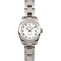 Rolex Lady-Datejust 179160 White Roman Dial WE04392