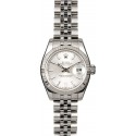 Rolex Lady Datejust 179174 Silver Luminescent Dial WE01579