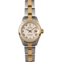 Rolex Lady Datejust 79163 Ivory Pyramid Dial WE01924