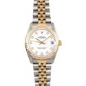 Rolex Mid-size Datejust 78273 Diamond Dial WE04720