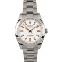 Rolex Milgauss White 116400 WE02292