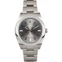 Rolex Oyster Perpetual 114300 Dark Rhodium Index Dial WE04665