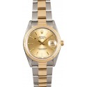 Rolex Oyster Perpetual Date 15223 Champagne WE04465