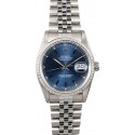 Rolex Oyster Perpetual Datejust 16220 Blue Index WE01882