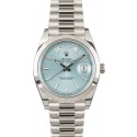 Rolex Platinum President 228206 Ice Blue Dial WE01819