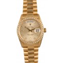 Rolex President 18048 Diamond Bezel WE00977