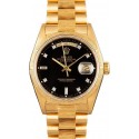 Rolex President Bark 18078 Diamond Dial WE04614