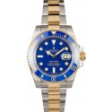 Rolex Submariner Two Tone 116613 Diamond Dial WE03441