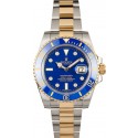 Rolex Submariner Two Tone 116613 Diamond Dial WE03441