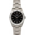 Steel Rolex Air-King 14010M Black Dial WE00650