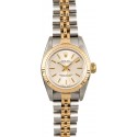 Top Rolex Lady Oyster Perpetual 67193 Silver Dial WE00447