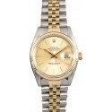 Two-Tone Rolex Datejust 16013 100% Authentic WE02742