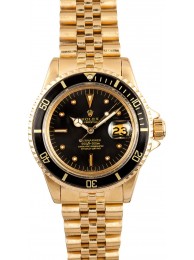 1968 Rolex Submariner 1680 18K Yellow Gold WE01078