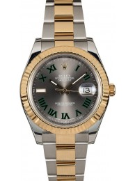 AAA Replica Rolex Datejust 116333 Two Tone with Slate Roman Dial WE00970