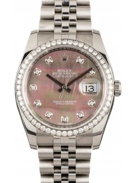 AAAAA Rolex Datejust 116244 with Diamonds WE00006