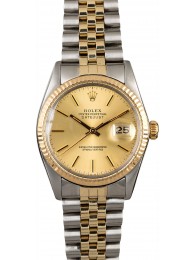 Best Certified Men's Rolex Datejust 16013 WE00530