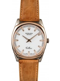 Best Quality Imitation Rolex Cellini 4243 White Dial WE04043