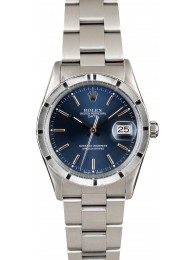 Best Replica Rolex Date 15010 Blue Dial WE03572