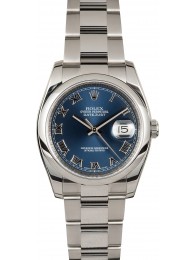Best Rolex Datejust 116200 Blue Dial WE02591