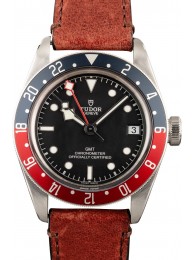 Best Tudor Black Bay 79830RB Brown Leather Strap WE02367