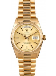 Champagne Dial Rolex President 18038 WE03978