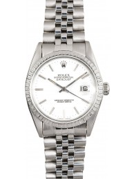 Cheap Rolex Datejust 16030 White WE00029