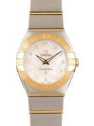 Copy Omega Constellation Yellow Gold & Steel WE03039