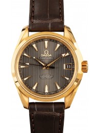 Copy Omega Seamaster Aqua Terra Yellow Gold WE02296