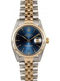 Copy Rolex Datejust 16013 Blue 100% Authentic WE00120