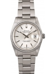 Copy Rolex Datejust 16220 Silver Dial WE01474