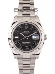 Copy Rolex Datejust II 41mm Black 116334 WE03742
