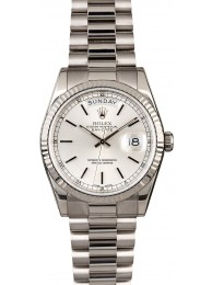 Copy Rolex Day-Date 118239 White Gold President Band WE03158