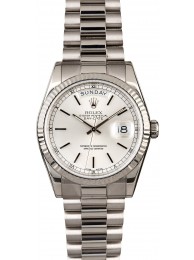 Copy Rolex Day-Date 118239 White Gold President Band WE03158