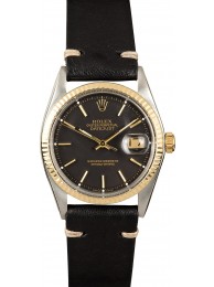 Copy Rolex Vintage Datejust 1601 Black WE01343
