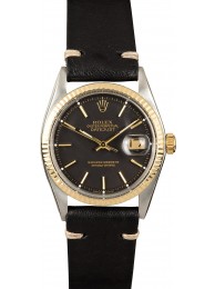 Copy Rolex Vintage Datejust 1601 Black WE01343