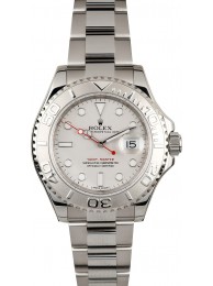 Copy Rolex Yacht-Master 116622 Platinum Dial WE03246