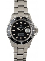 Fake AAA Rolex Submariner 16800 Steel Oyster Men's Watch WE04058