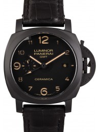 Fake Imitation Panerai Luminor Tuttonero GMT PAM438 WE00518