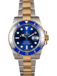 Fake Imitation Rolex Ceramic Submariner 116613 Sunburst Blue Dial WE01281